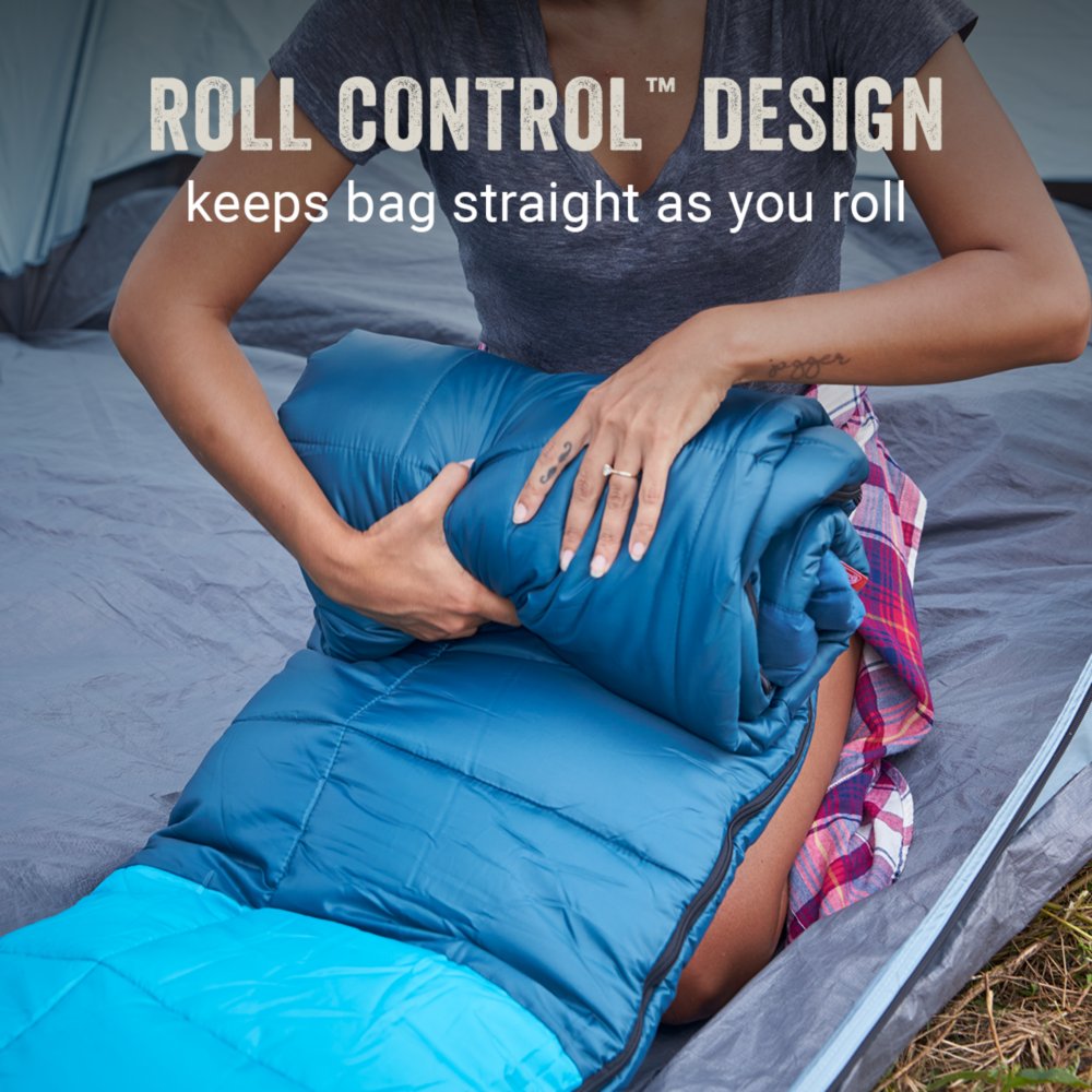 Kompact™ 20°F/-6°C Rectangle Sleeping Bag | Coleman CA