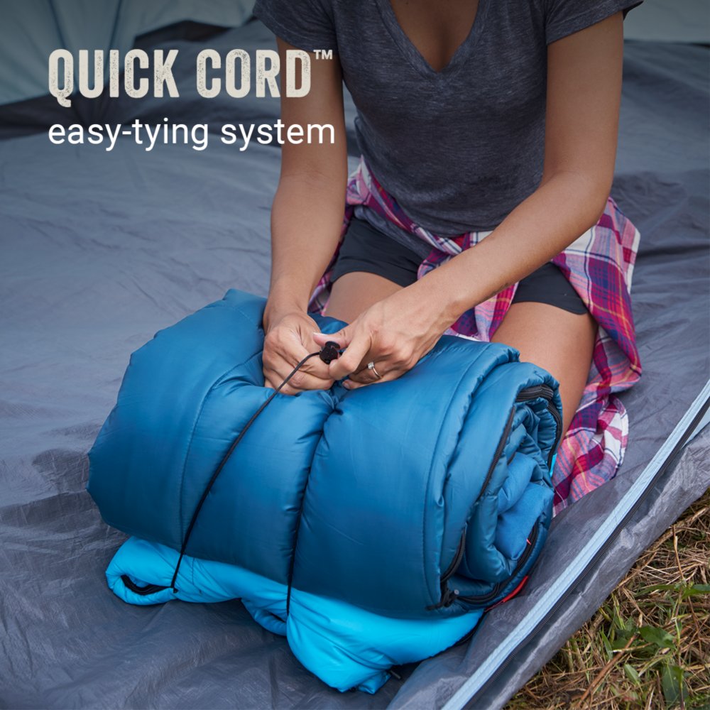 How to roll up a Coleman Sleeping Bag?