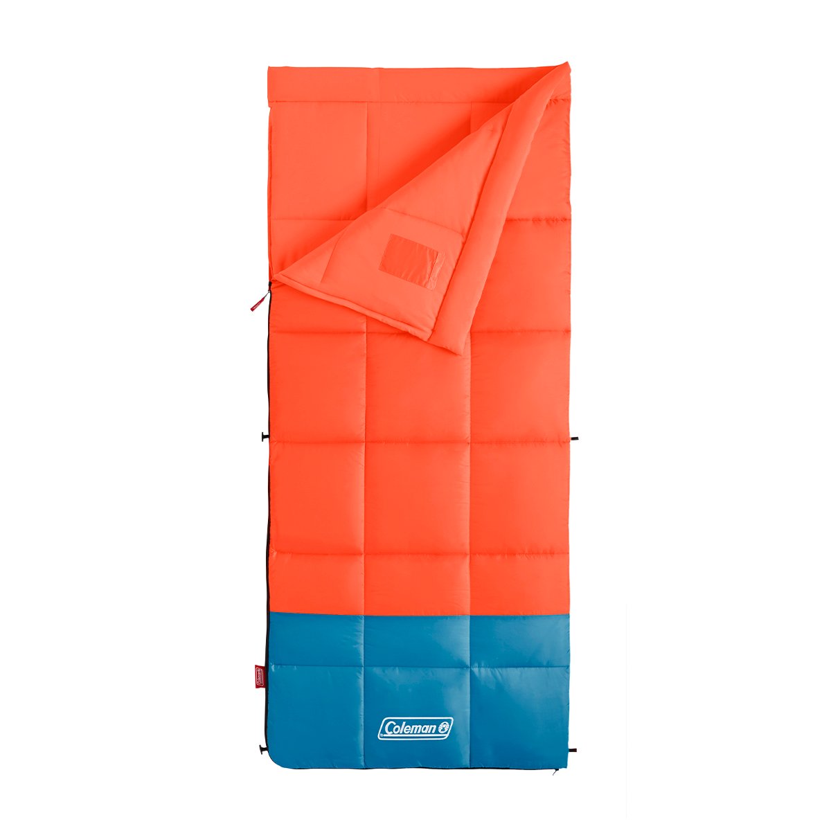 Sac De Couchage COLEMAN Flanelle - Rose - 1 Personne - Occasion Bon état Pour Camping