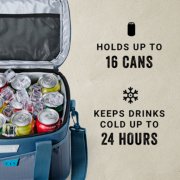 soft cooler holds up to 30 cans and keeps drinks cold up to 24 hours image number 2