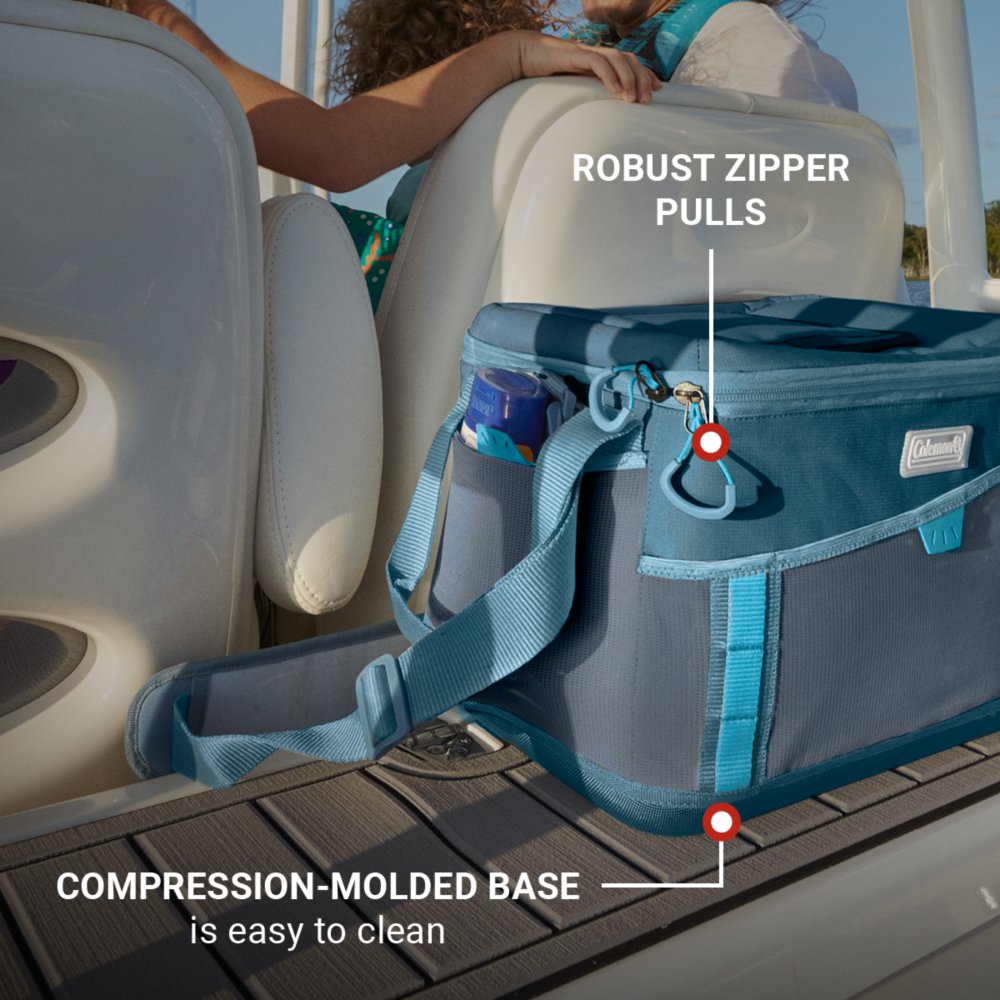 SPORTFLEX™ 30-Can Soft Cooler Backpack, Ocean