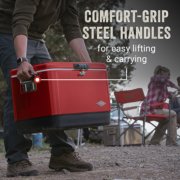 comfort grip steel handles for easy lifting and carrying image number 2