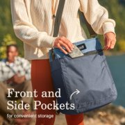 Person holding TranslatoR cooler that has front and side pockets image number 6