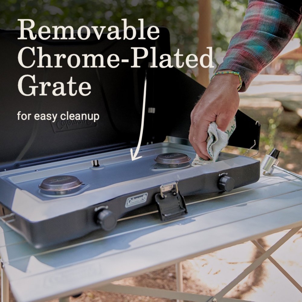 Triton™ 2-Burner Propane Camping Stove | Coleman