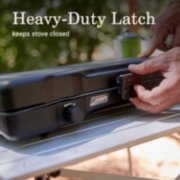 heavy duty latch keeps stove closed image number 7