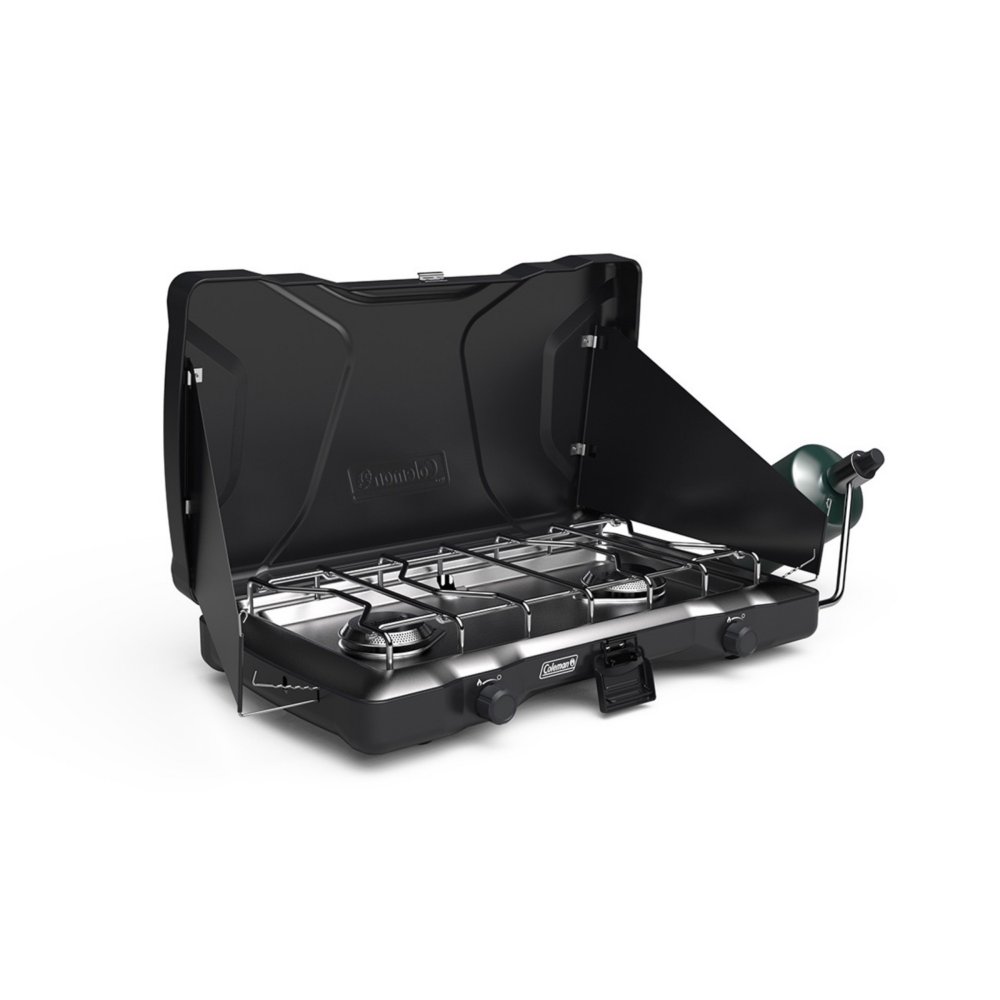 Triton™ 2-Burner Propane Camping Stove | Coleman CA