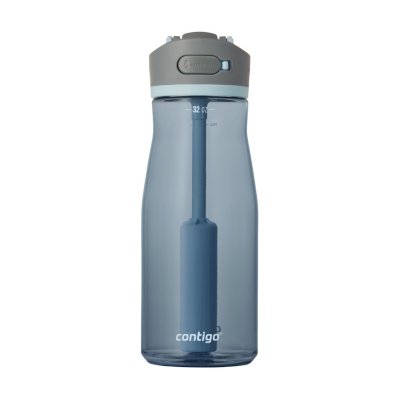 Wells Plastic Filter Water Bottle with AUTOSPOUT® Straw Lid, 32 Oz.