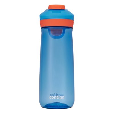 Contigo Aubrey Kids Cleanable Water Bottle with Silicone Straw and  Spill-Proof Lid, Dishwasher Safe, 14oz, Cotton Candy
