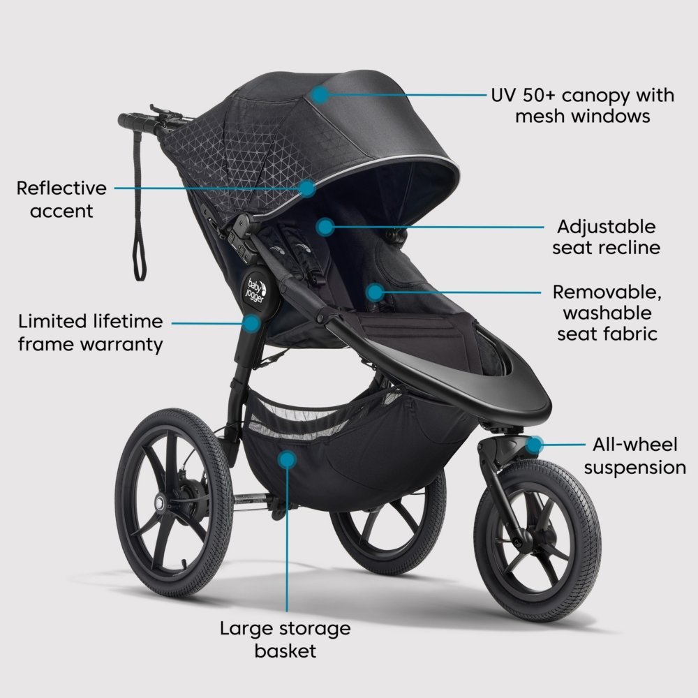 Baby jogger summit x3 2024 front wheel wobble fix