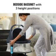 bedside bassinet with 3 height positions image number 3