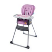 berry colored high chair image number 0