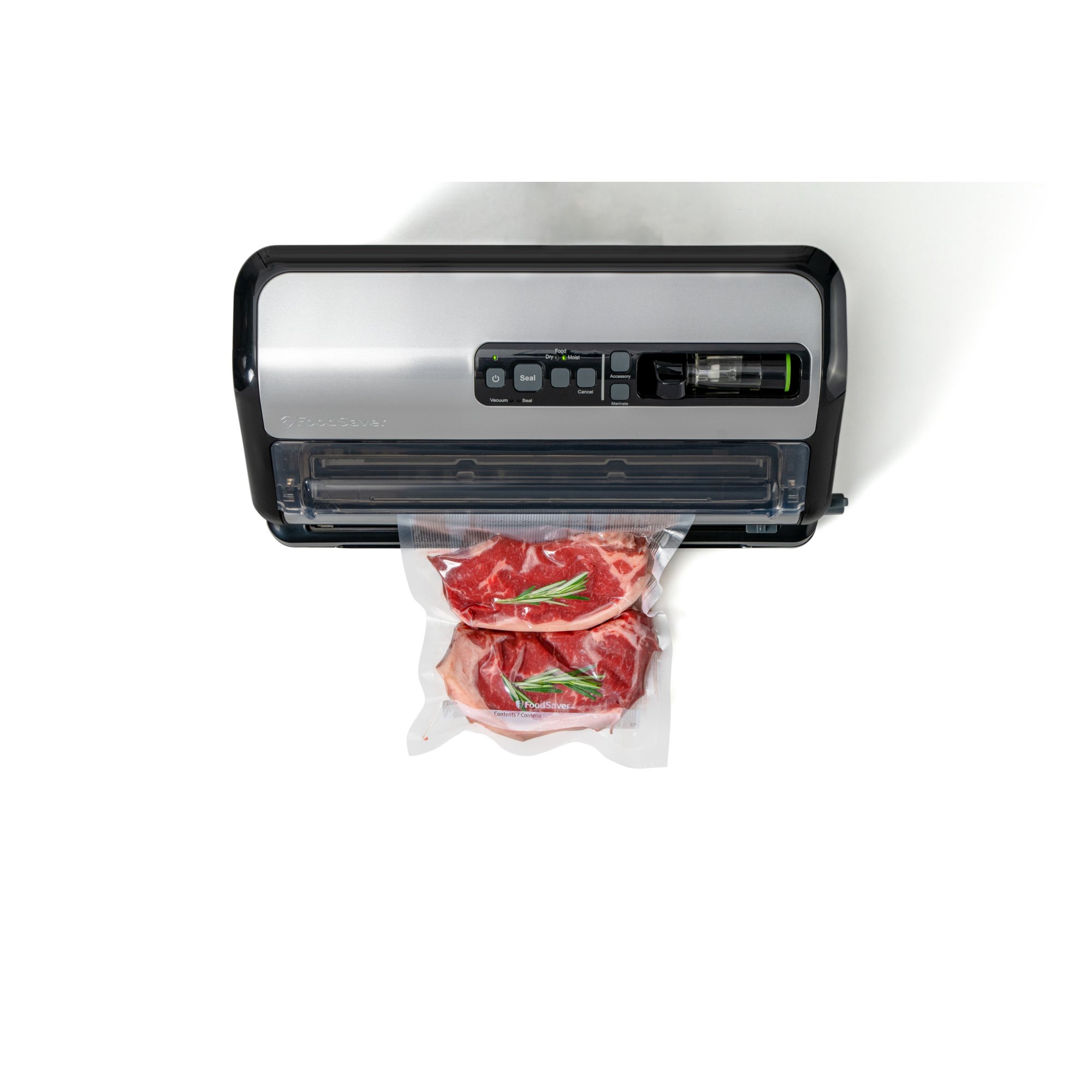 Foodsaver Vacuum Sealer With Express Bag Maker, Built-in Handheld Sealer,  And Bags And Roll Starter Kit - Black - Fm5200 : Target