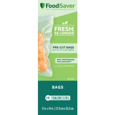 FoodSaver Vacuum-Seal Bags - 13 Gallon Size Bags