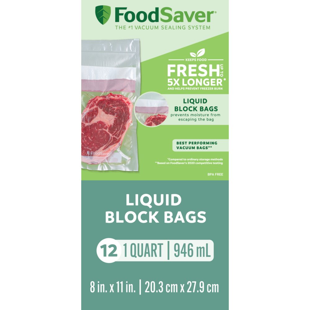 Vacuum Sealer Quart Bags