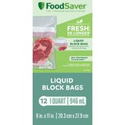 Glad Zipper Freezer Bag, 1 Quart -- 180 per case