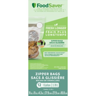 24/7 Bags- Jumbo Double Zipper 20 Gallon Bags, 9 Count, Stand and Fill,  Carry Handle, BPA-Free, Air Tight Seal