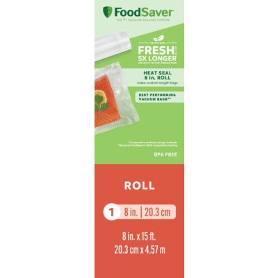 FoodSaver Vacuum Sealer Bags for Extra Large Items, Rolls for