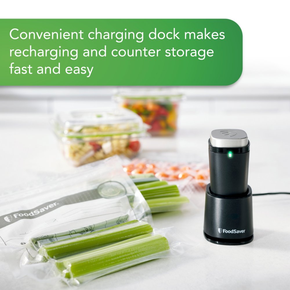 Buy FoodSaver Handheld Cordless Vacuum Food Sealer Black