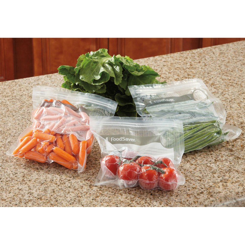 FoodSaver FreshSaver 1 Gallon Zipper Bags 12pk 