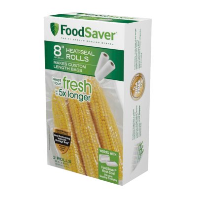 FoodSaver®  8" x 20' Vacuum-Seal Roll, 2 Pack
