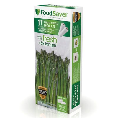 FoodSaver® 11" x 16' Vacuum Seal Roll, 2 Pack