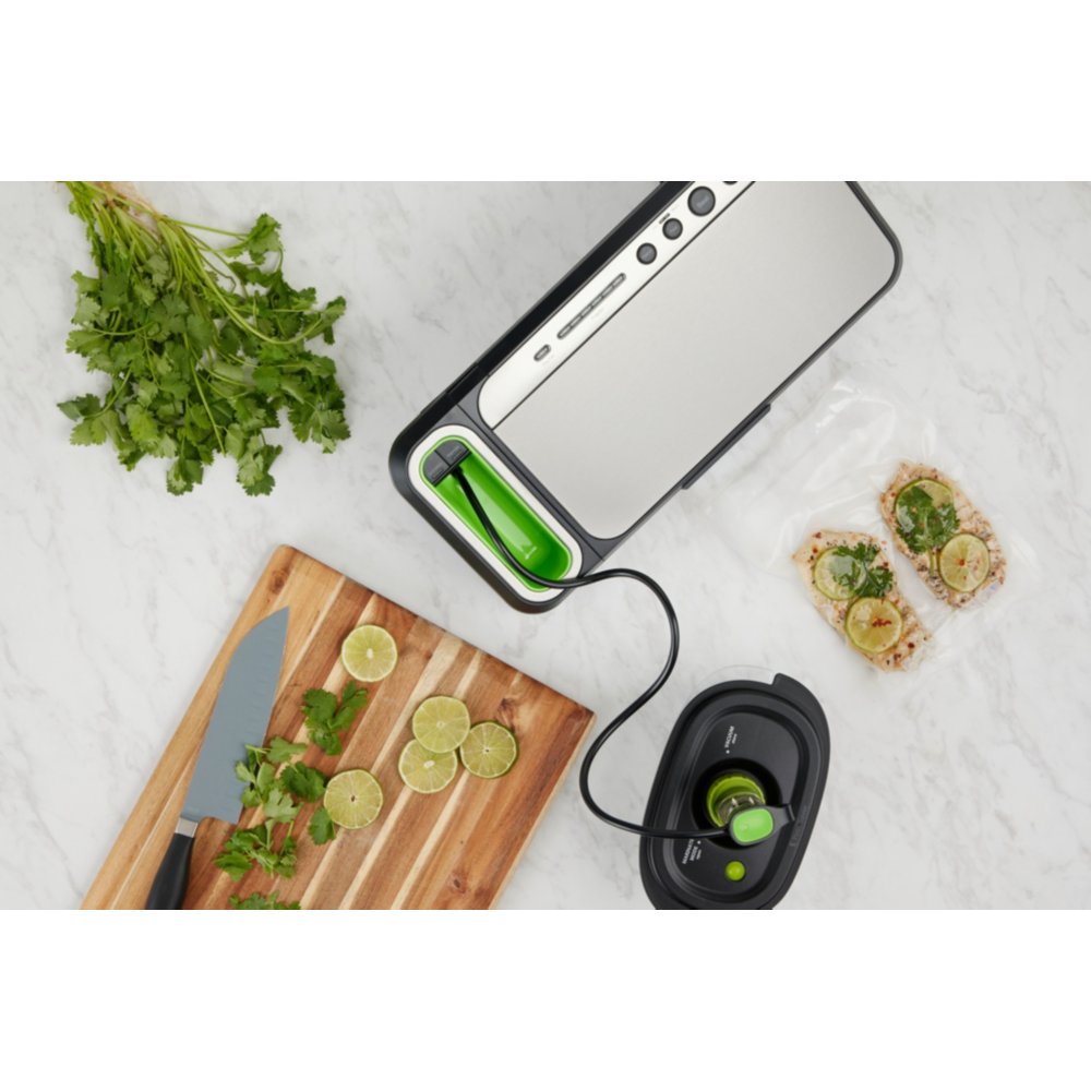 PrimalTek 15 Commercial Grade Vacuum Sealer - User Friendly for Food  Savers, 28” Vacuum Pressure – Features an Auto Cooling System, Smart Heat  Technology, and Vacuum Bag Positioning Guides 