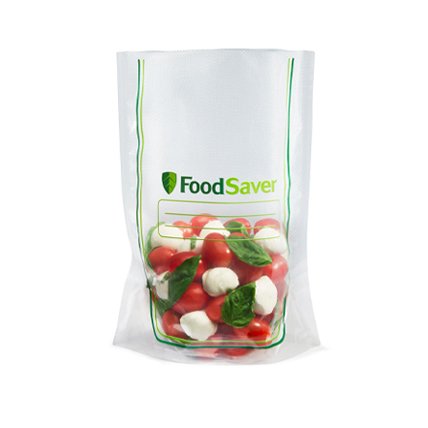 tomatoes and mozzarella in vacuum food storage bags