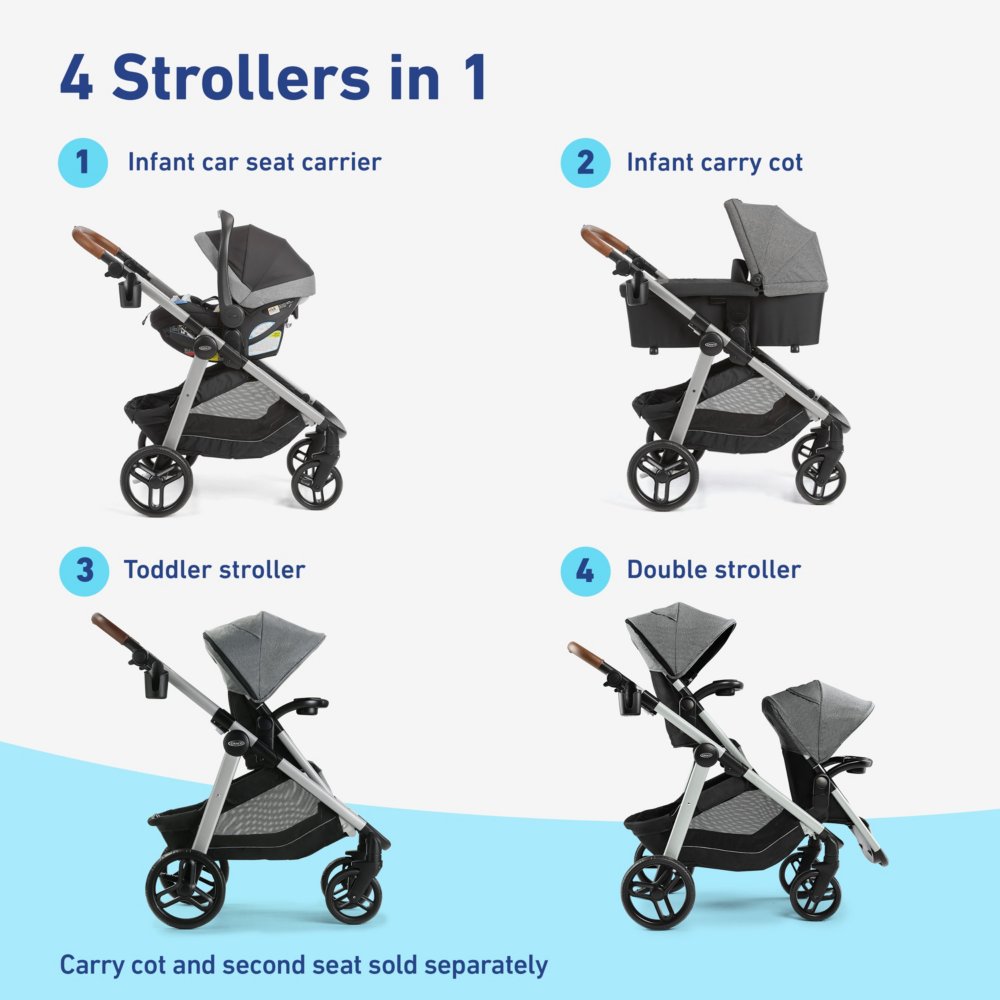 Stroller for graco 4 2025 in 1 car seat