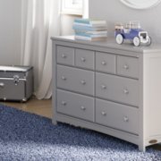 benton dresser in pebble gray in nursery image number 4