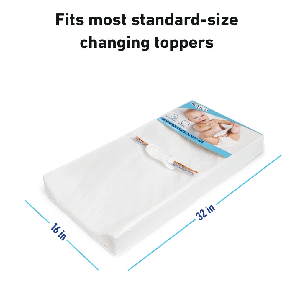 Standard changing pad store size