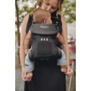 Mother carrying baby in Cradle Me Air baby carrier image number 2