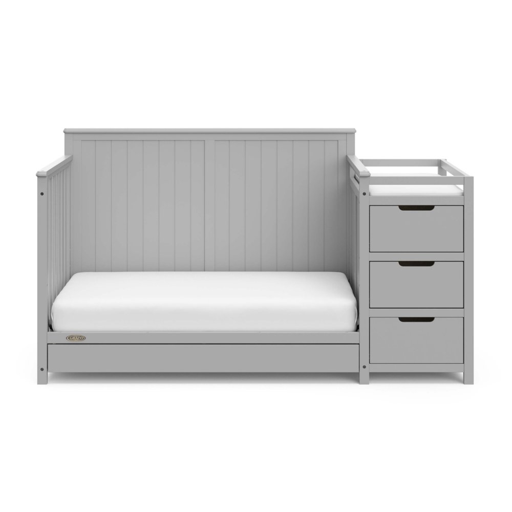 Graco crib 2024 changing table