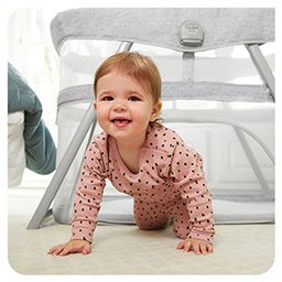 Slim Spaces™ Compact Baby Swing