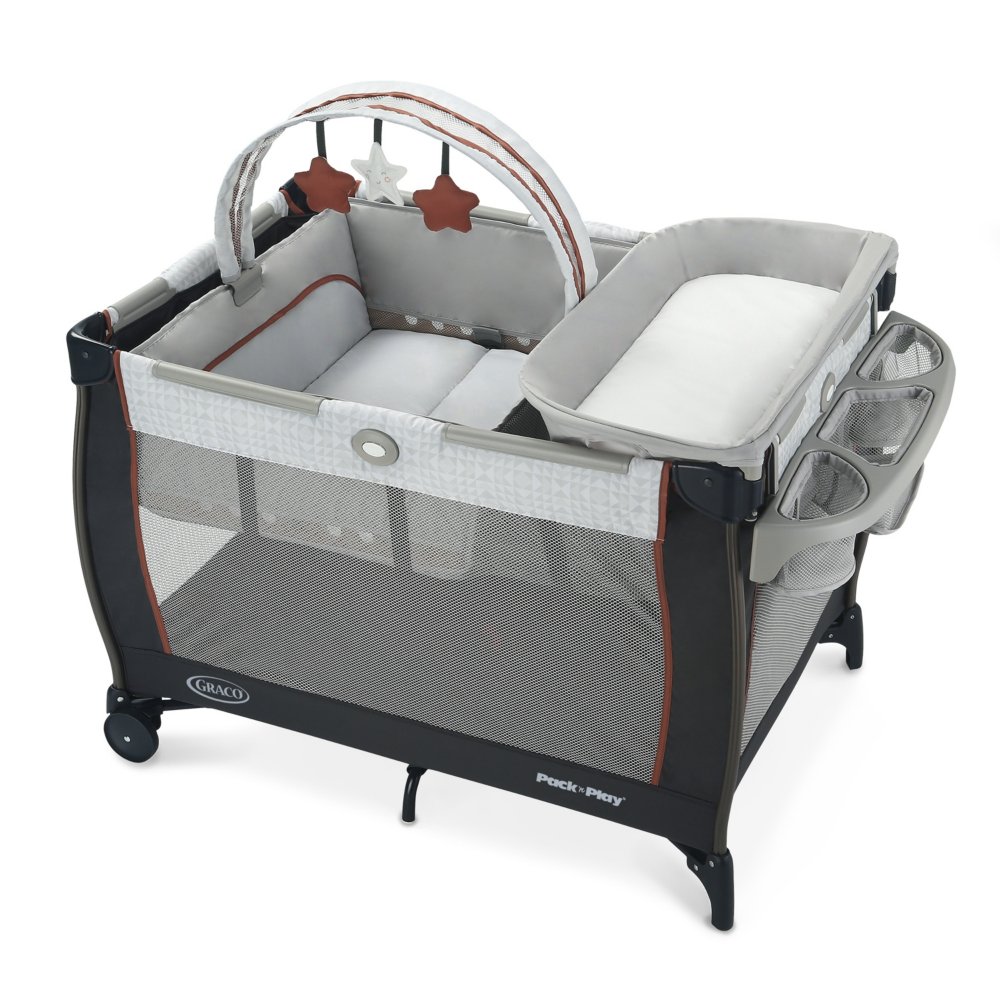 Pack n play as a outlet crib