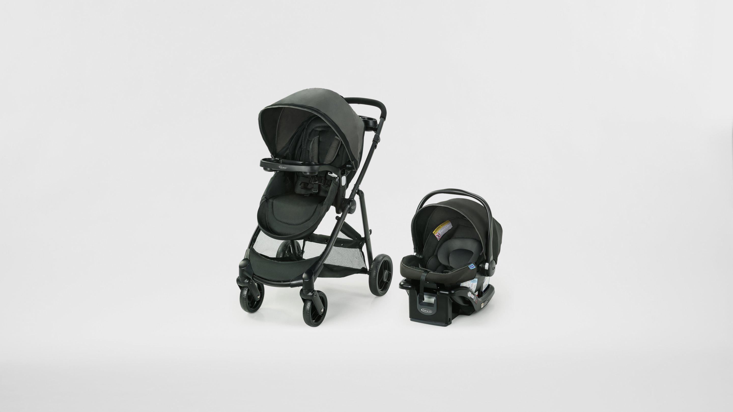 baby car seat and stroller