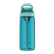 blue and light blue water bottle back image number 3