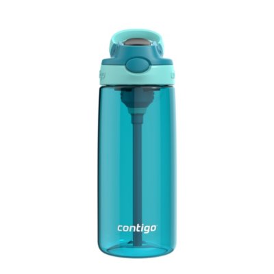 Contigo Kid's 14 oz. Water Bottle 2-Pack - Blue Monsters/Blueberry Green Apple