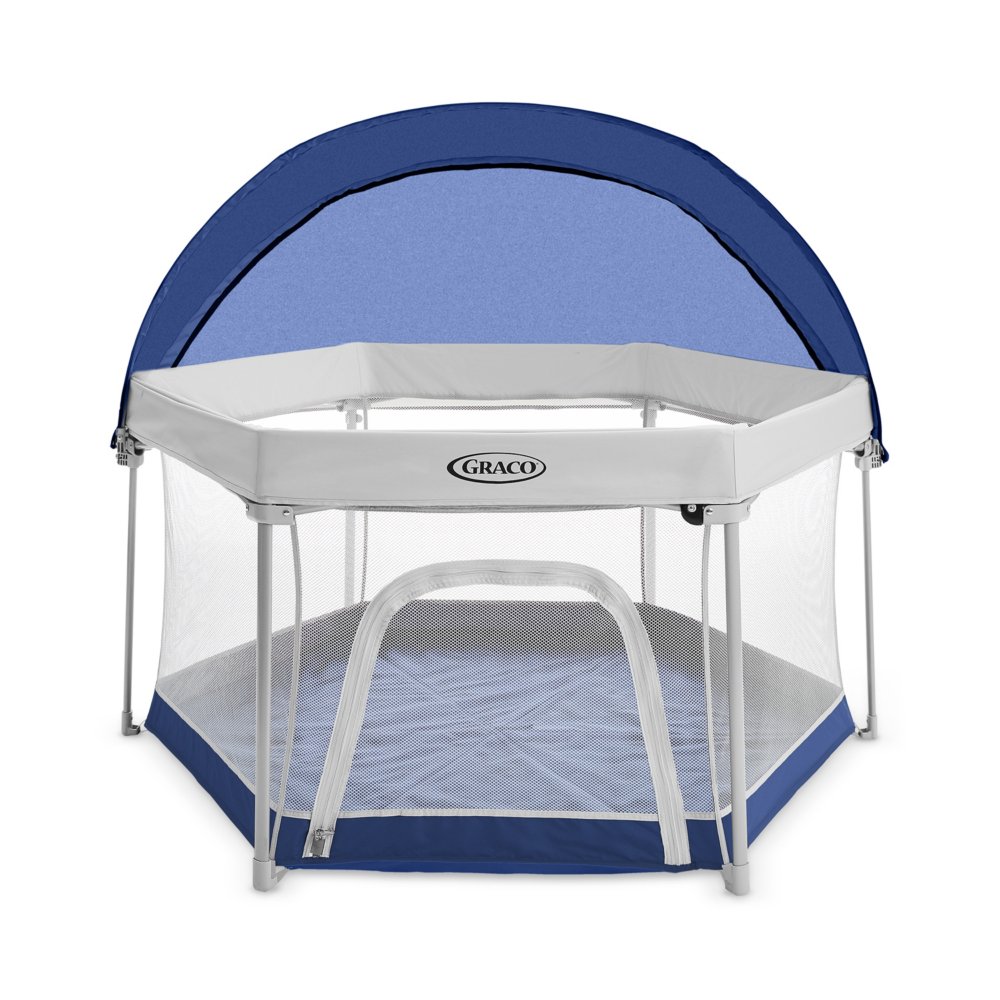 Pack n outlet play canopy bed