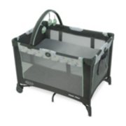 pack and play on the go playard with folding bassinet image number 1