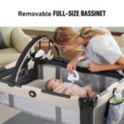 pack and play on the go playard with folding bassinet image number 2