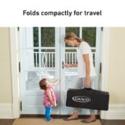 pack and play on the go playard with folding bassinet image number 5