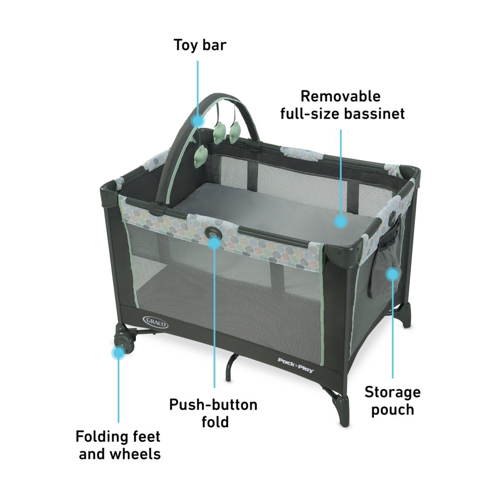 Putting together graco 2024 pack and play