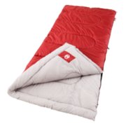 Adult sleeping bag red and light gray image number 0
