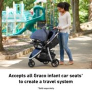 accepts all graco infant car seats to create travel system image number 4
