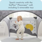Play on playard with removable toys image number 3
