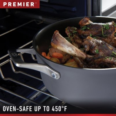 Calphalon Premier Space Saving Hard Anodized Nonstick 8 QT Multipot with  Cover & Reviews