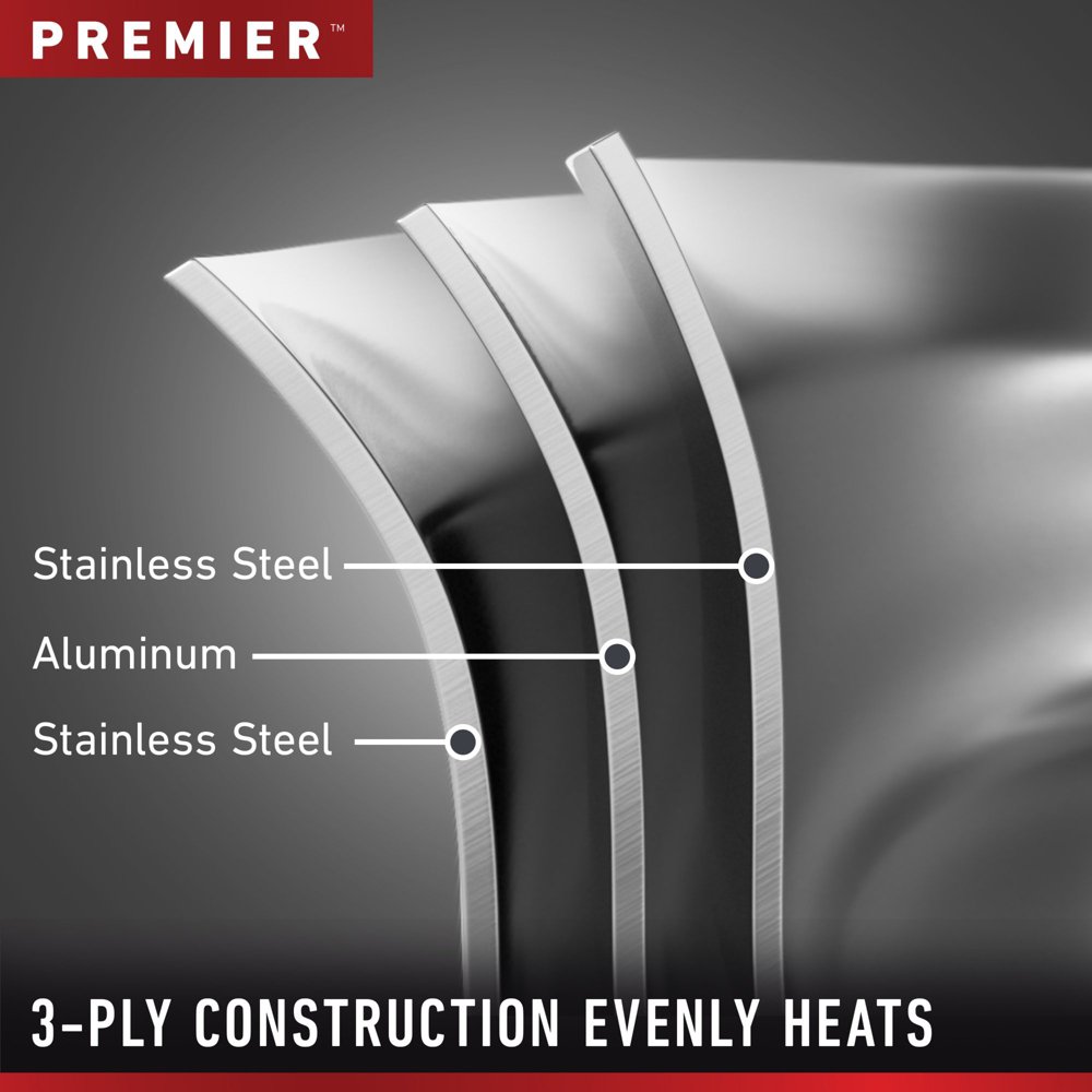 Premier™ Stainless Steel 10-Inch Fry Pan