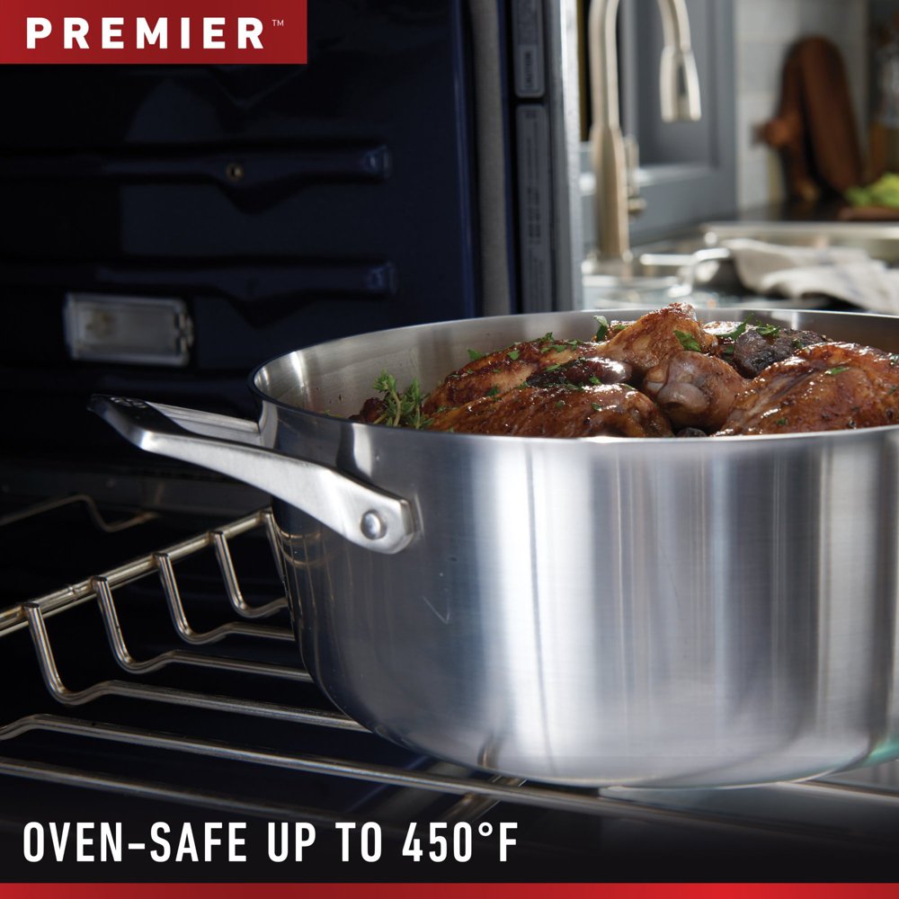 Premier™ Stainless Steel 3.5-Quart Sauce Pan