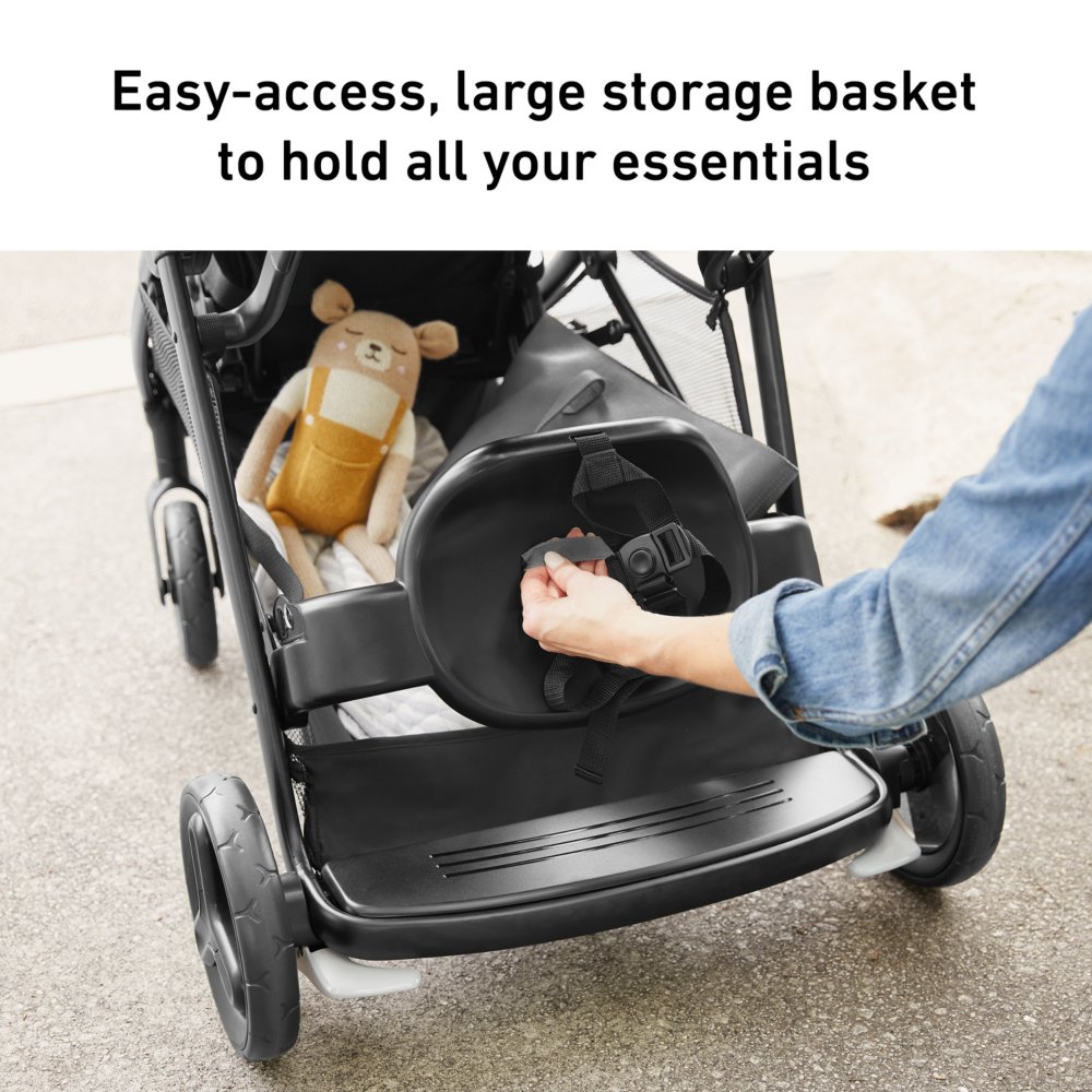 Ready to grow store classic connect double stroller