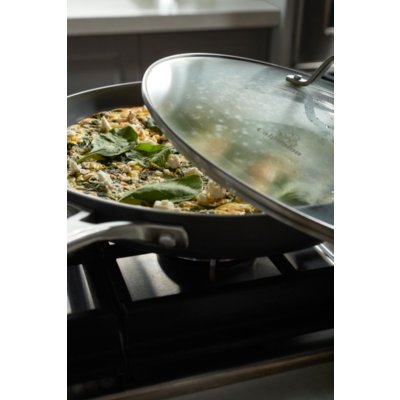 Select by Calphalon Oil Infused Ceramic Fry Pan Combo, 12 in